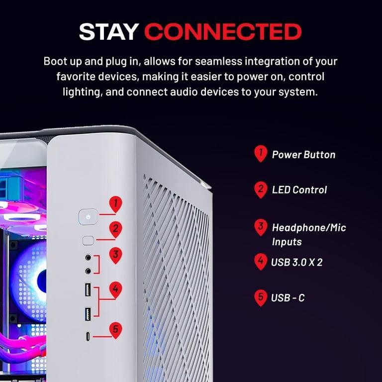 Skytech King 95 Gaming PC Desktop AMD Ryzen 7 7800X3D NVIDIA Geforce RTX 5070 Ti 1TB Gen4 SSD 32GB DDR5 RAM, AIO Liquid Cooling Windows 11 - Image 11