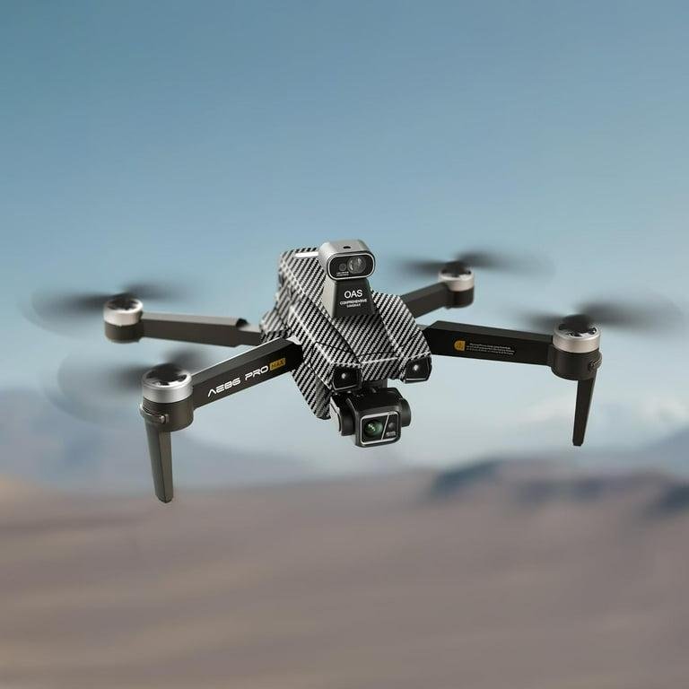 AE86 PRO MAX Screen Control Aerial Drone , Obstacle avoidance drone, Load capacity Endurance 48 minutes, 4K quality, 3-axis stabilized gimbal, Aerial camera, Black/Grey (Gray, 3 Battery_Non-Avoidance) - Image 9