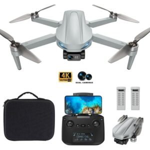 AUOSHI G09S GPS Drone with 4K Camera for Adults Beginner,Upgraded EIS with Brushless Motor,Foldable FPV Quadcopter with Optical Flow, Follow Me, Smart Return Home, 60 Mins Flight Time