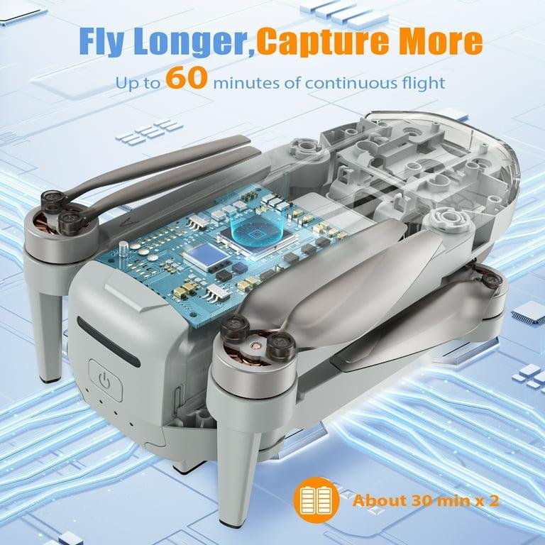 AUOSHI G09S GPS Drone with 4K Camera for Adults Beginner,Upgraded EIS with Brushless Motor,Foldable FPV Quadcopter with Optical Flow, Follow Me, Smart Return Home, 60 Mins Flight Time - Image 6