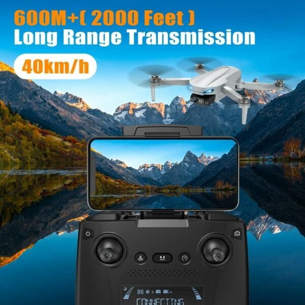 AUOSHI G09S GPS Drone with 4K Camera for Adults Beginner,Upgraded EIS with Brushless Motor,Foldable FPV Quadcopter with Optical Flow, Follow Me, Smart Return Home, 60 Mins Flight Time - Image 5