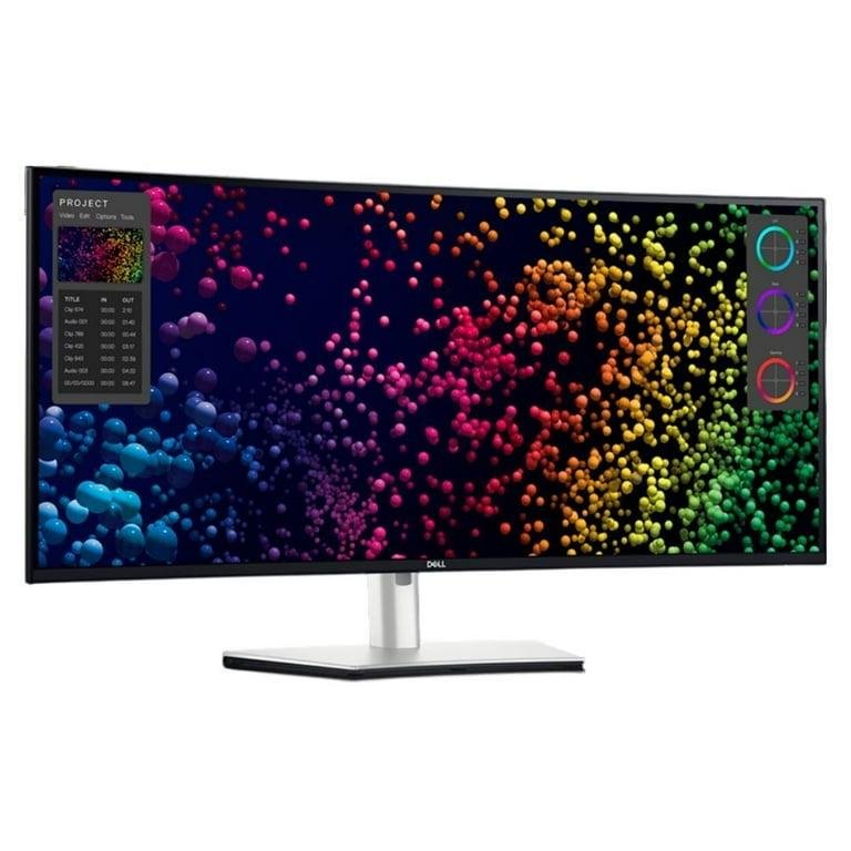Dell UltraSharp U4025QW 40-Inch Curved Thunderbolt Hub Monitor with 5K Display, Height-Adjustable Stand, and Built-In Ambient Light Sensor (Silver) - Image 3