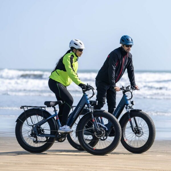 Electric Bike for Adults, 26" x 4” Fat Tire Electric Bicycle, 1500W Peak Motor 50 Miles, 48V 15.6Ah Removable Battery & 7 Speed Electric Mountain Bike with Rear Rack, UL2849 - Image 8