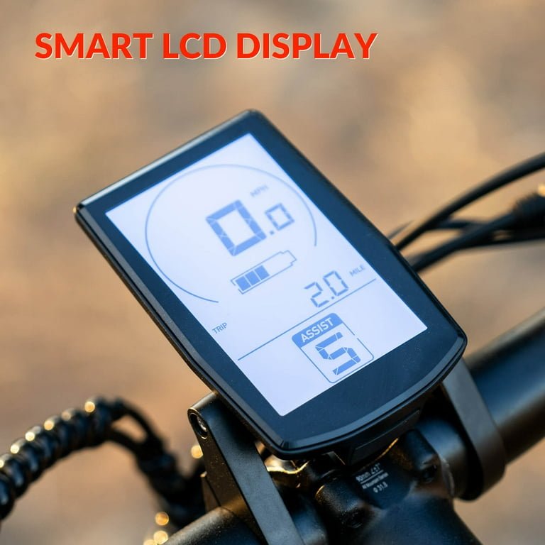 Electric Bike for Adults, 26" x 4” Fat Tire Electric Bicycle, 1500W Peak Motor 50 Miles, 48V 15.6Ah Removable Battery & 7 Speed Electric Mountain Bike with Rear Rack, UL2849 - Image 9