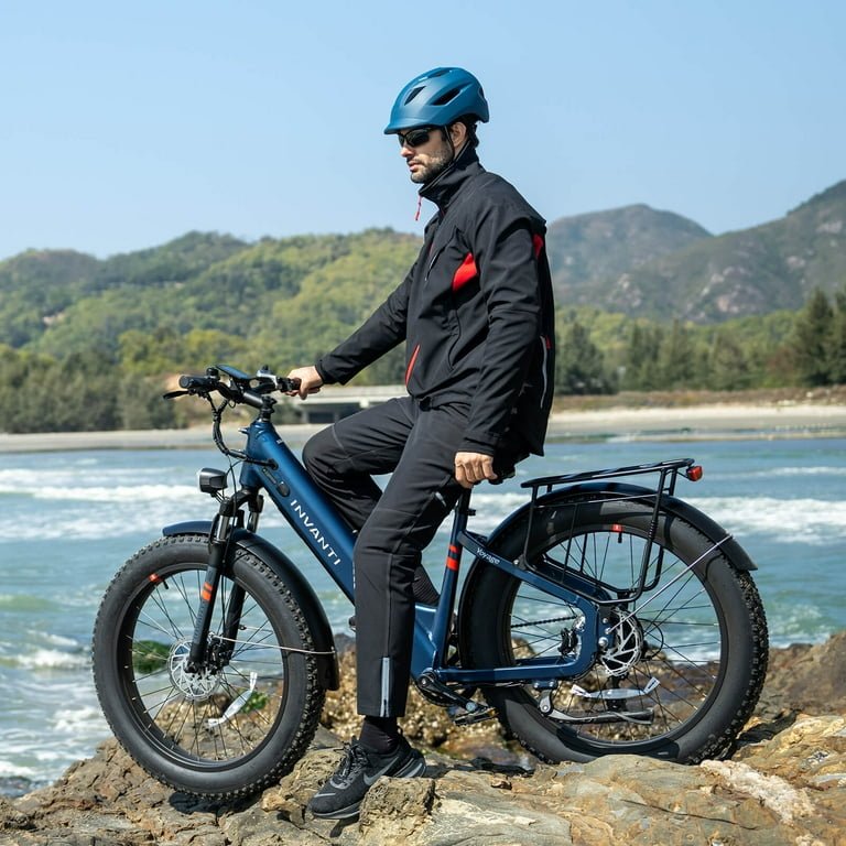 Electric Bike for Adults, 26" x 4” Fat Tire Electric Bicycle, 1500W Peak Motor 50 Miles, 48V 15.6Ah Removable Battery & 7 Speed Electric Mountain Bike with Rear Rack, UL2849 - Image 4