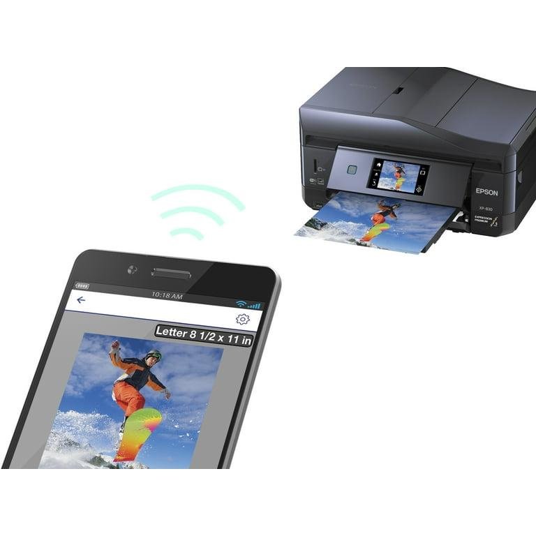 Epson Expression Premium XP-830 All-In-One Wireless Color Photo Printer with Scanner, Copier and Fax - Image 5