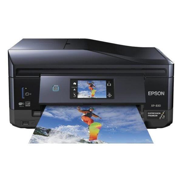 Epson Expression Premium XP-830 All-In-One Wireless Color Photo Printer with Scanner, Copier and Fax - Image 6