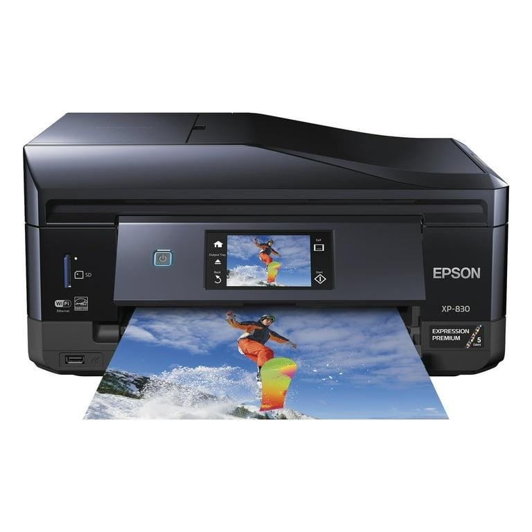 Epson Expression Premium XP-830 All-In-One Wireless Color Photo Printer with Scanner, Copier and Fax - Image 6