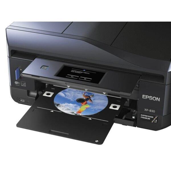 Epson Expression Premium XP-830 All-In-One Wireless Color Photo Printer with Scanner, Copier and Fax - Image 3