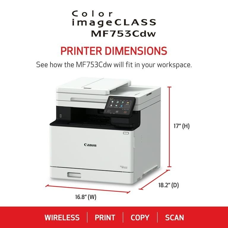 Canon Color imageCLASS MF753Cdw - All in One, Wireless, Duplex Laser Printer with 3 Year Limited Warranty - Image 8