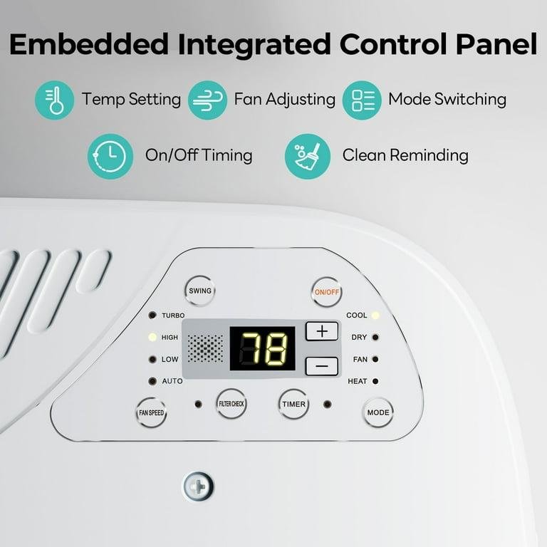 FOGATTI InstaCool Ultra RV Rooftop Air Conditioner 15000 BTU Heat Pump, with Smart Control ADB Supports Wifi and Remote Control, R32 Refrigerant RV AC - Image 6