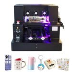SIHAO A3 XP600 UV Printer, High Precision 5760 * 1440dpi UV Printer Machine with 12.6" × 19.7" Printing Area & Bottle Holder