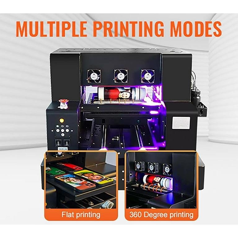 SIHAO A3 XP600 UV Printer, High Precision 5760 * 1440dpi UV Printer Machine with 12.6" × 19.7" Printing Area & Bottle Holder - Image 5