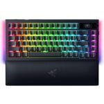 Razer BlackWidow V4 Pro 75% Wireless Hot-swappable Gaming Keyboard, Black