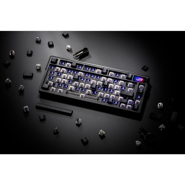 ASUS ROG Azoth Extreme 75 Custom Gaming Keyboard, Aluminum Chassis, Carbon Fiber Positioning Plate, Adjustable Gasket Mount - Image 11