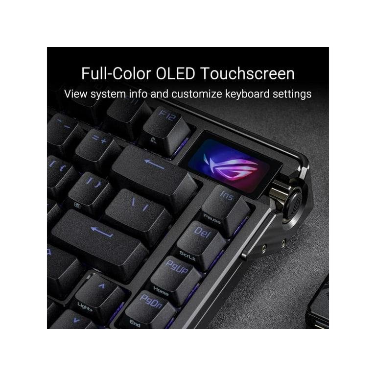 ASUS ROG Azoth Extreme 75 Custom Gaming Keyboard, Aluminum Chassis, Carbon Fiber Positioning Plate, Adjustable Gasket Mount - Image 8