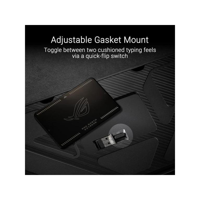 ASUS ROG Azoth Extreme 75 Custom Gaming Keyboard, Aluminum Chassis, Carbon Fiber Positioning Plate, Adjustable Gasket Mount - Image 7