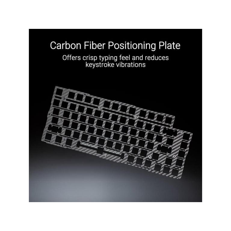 ASUS ROG Azoth Extreme 75 Custom Gaming Keyboard, Aluminum Chassis, Carbon Fiber Positioning Plate, Adjustable Gasket Mount - Image 3