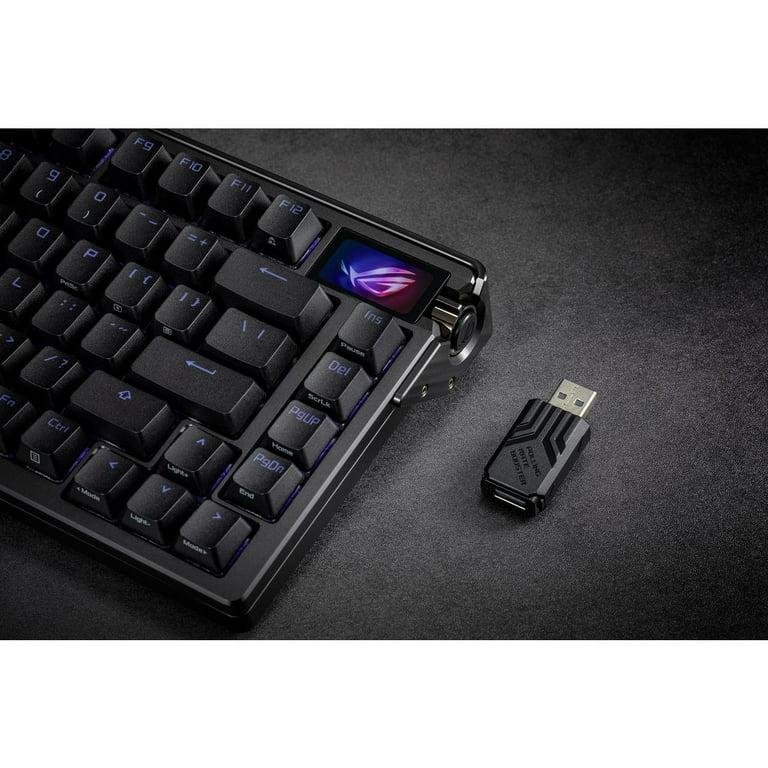 ASUS ROG Azoth Extreme 75 Custom Gaming Keyboard, Aluminum Chassis, Carbon Fiber Positioning Plate, Adjustable Gasket Mount - Image 4