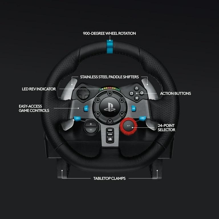 Logitech G29 Gaming Wheel for Playstation bundle with Driving Force Shifter - Image 4