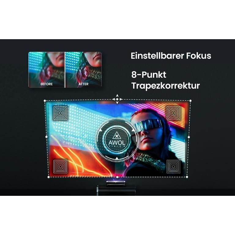 AWOL Vision LTV-3000 Pro 4K Ultra Short Throw Triple Laser Projector, 0.25:1 ratio - Image 15