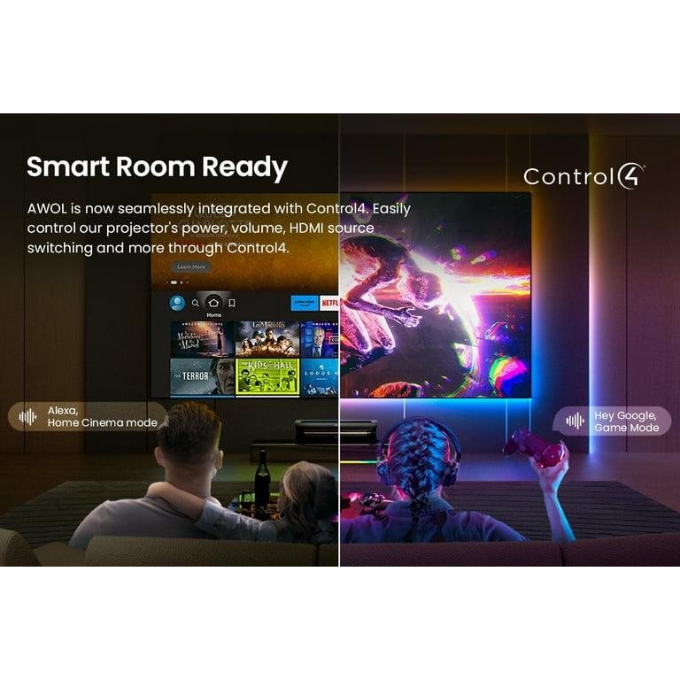 AWOL Vision LTV-3000 Pro 4K Ultra Short Throw Triple Laser Projector, 0.25:1 ratio - Image 10