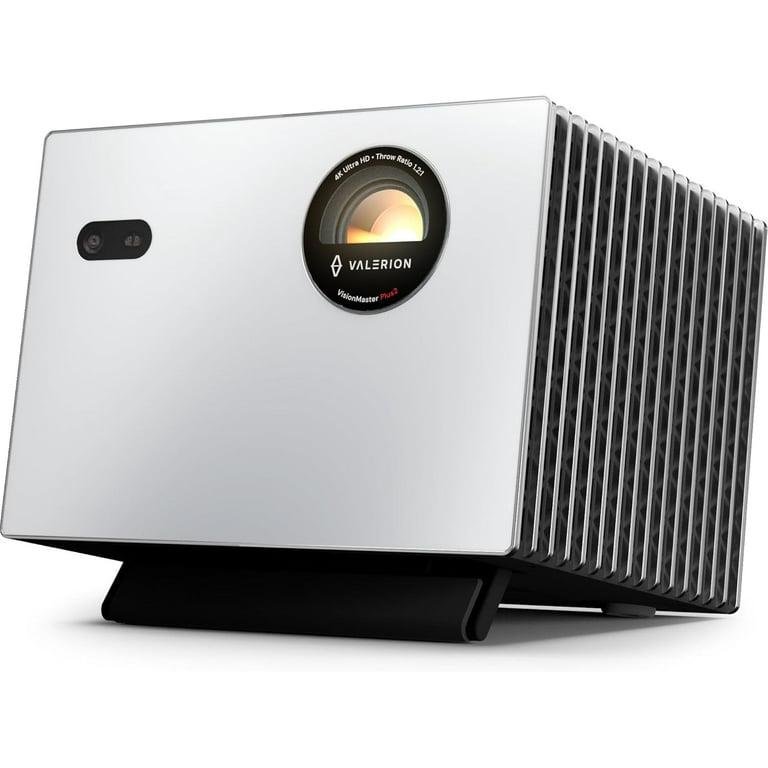 Valerion StreamMaster Plus2 Triple Laser Projector, 2X Faster Performance, 4ms Lag-Free Gaming, IMAX, Google TV, HDR10+, Al 4K UHD, with Smart Google Home & Apple Homekit, Dolby Vision&Atmos