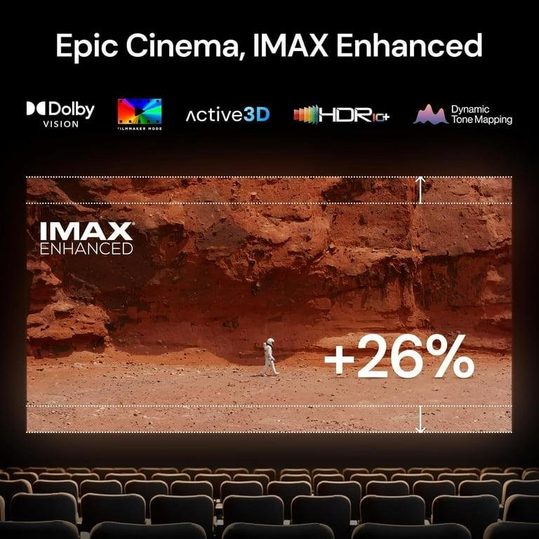 Valerion StreamMaster Plus2 Triple Laser Projector, 2X Faster Performance, 4ms Lag-Free Gaming, IMAX, Google TV, HDR10+, Al 4K UHD, with Smart Google Home & Apple Homekit, Dolby Vision&Atmos - Image 7