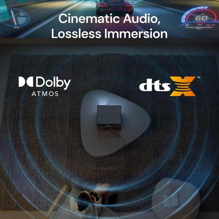 Valerion StreamMaster Plus2 Triple Laser Projector, 2X Faster Performance, 4ms Lag-Free Gaming, IMAX, Google TV, HDR10+, Al 4K UHD, with Smart Google Home & Apple Homekit, Dolby Vision&Atmos - Image 2
