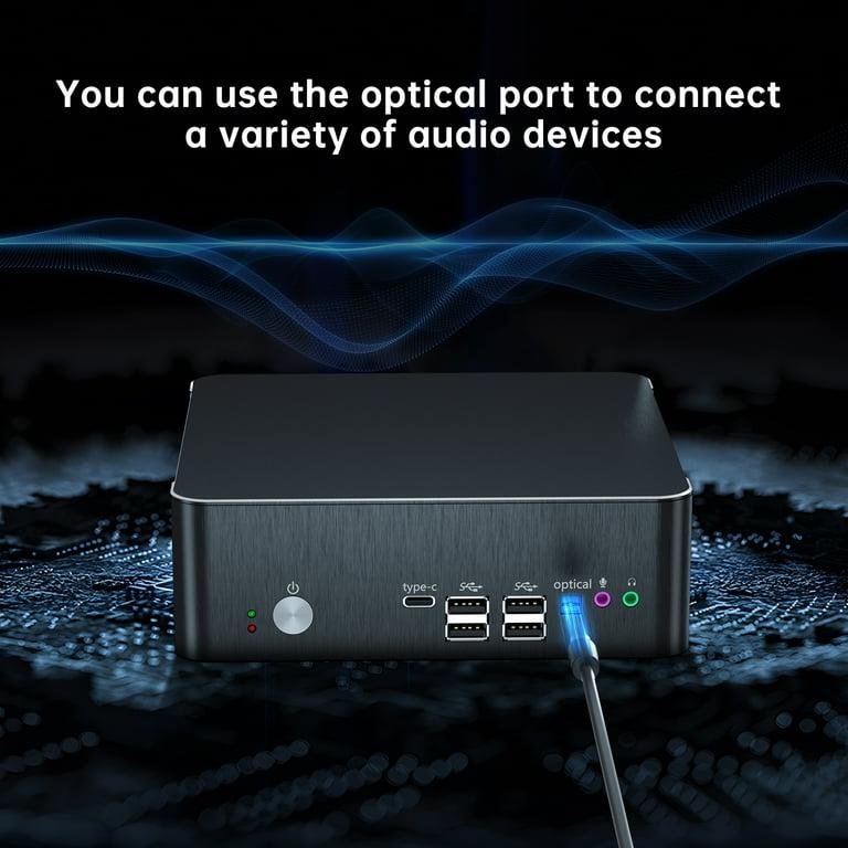 Mini PC i9, Kinupute Desktop Computer Core i9-9880H, TPM2.0, Windows 11 Pro, 32G DDR4, 1T PCIE3.0 NVME SSD, DP/HDMI/USB-C Port, 4K@60Hz, 2x2.5G RJ45 LAN, WiFi 6E/BT5.3, Support 4G Module, HTPC - Image 7