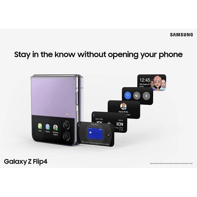 Samsung Galaxy Z Flip 4 5G F721U 256GB Factory Unlocked (Bora Purple) Android Smartphone - Brand New - Image 5