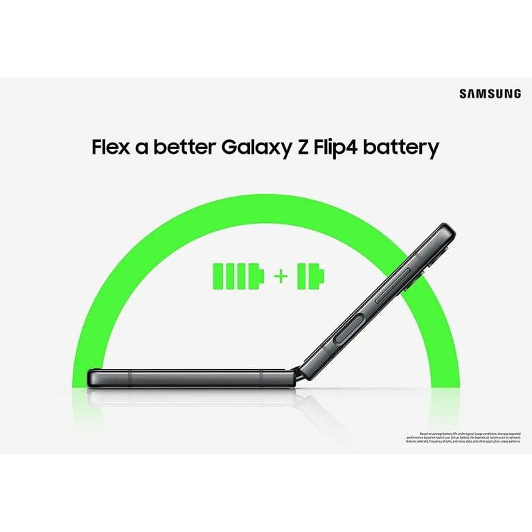Samsung Galaxy Z Flip 4 5G F721U 256GB Factory Unlocked (Bora Purple) Android Smartphone - Brand New - Image 2