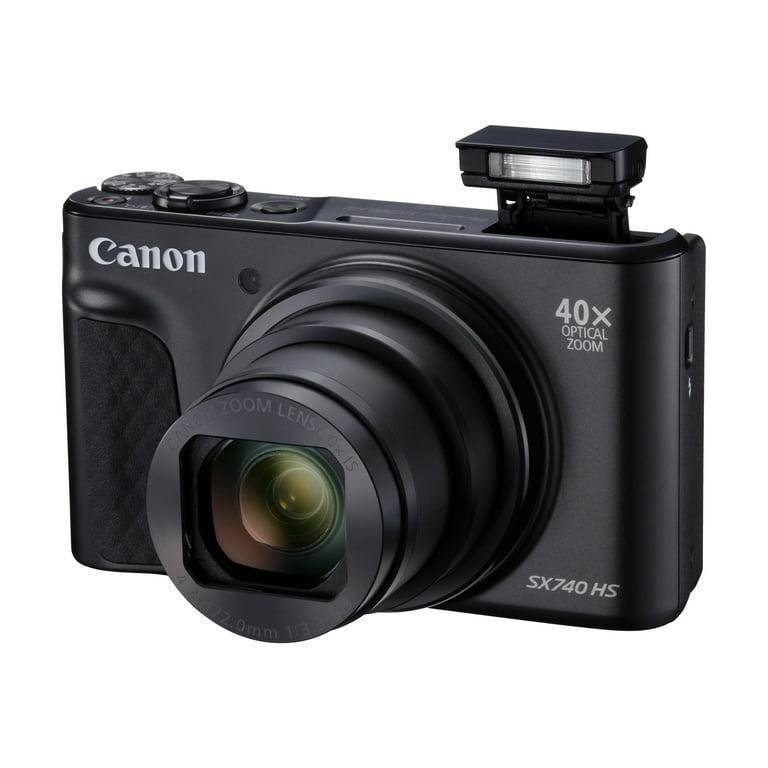 Canon SX740BK PowerShot SX740 HS Digital Camera - Black - Image 3
