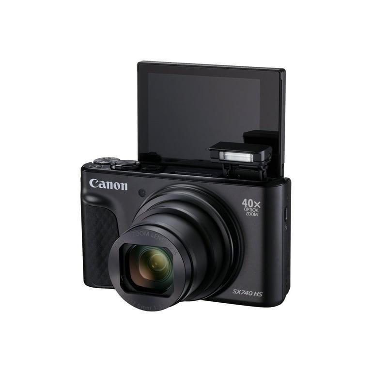 Canon SX740BK PowerShot SX740 HS Digital Camera - Black - Image 2