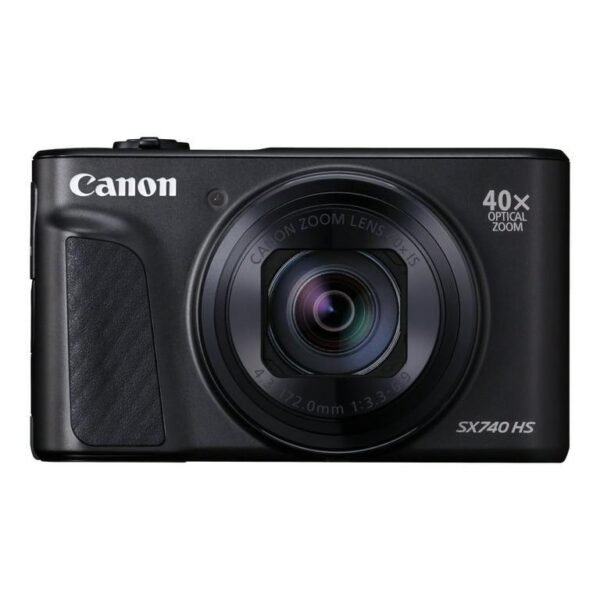 Canon SX740BK PowerShot SX740 HS Digital Camera - Black - Image 5