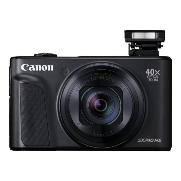 Canon SX740BK PowerShot SX740 HS Digital Camera - Black - Image 6