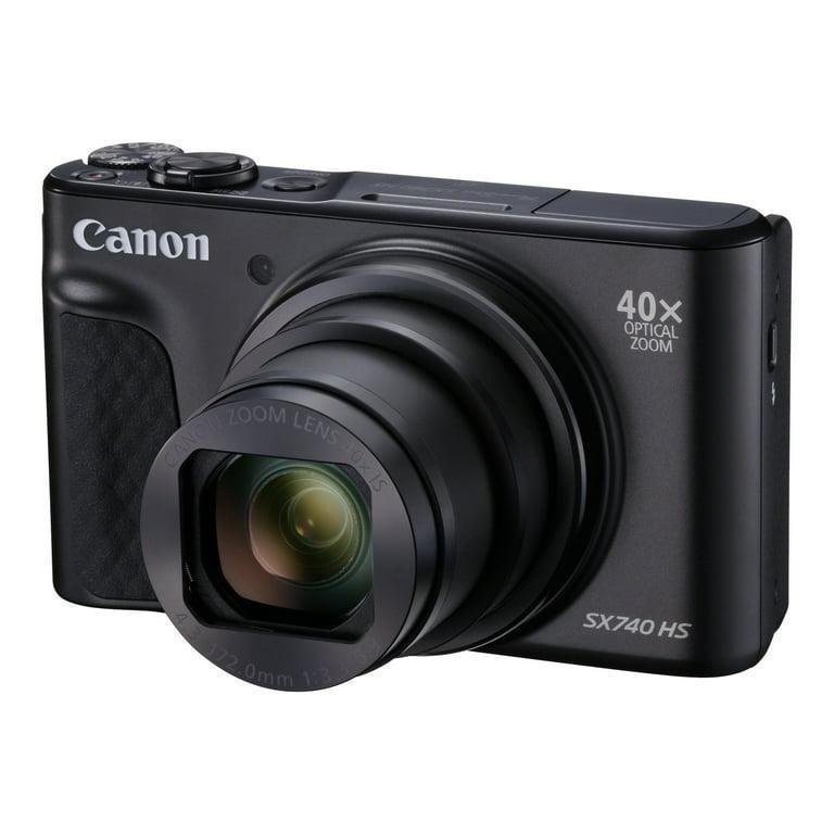 Canon SX740BK PowerShot SX740 HS Digital Camera - Black - Image 4