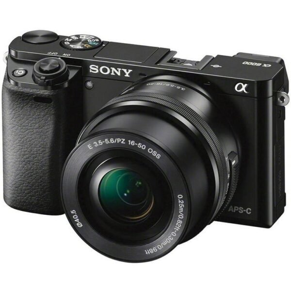Sony Alpha a6000 Mirrorless Camera with 16-50mm and 55-210mm Lenses ILCE6000Y/B Starter Kit - Image 5