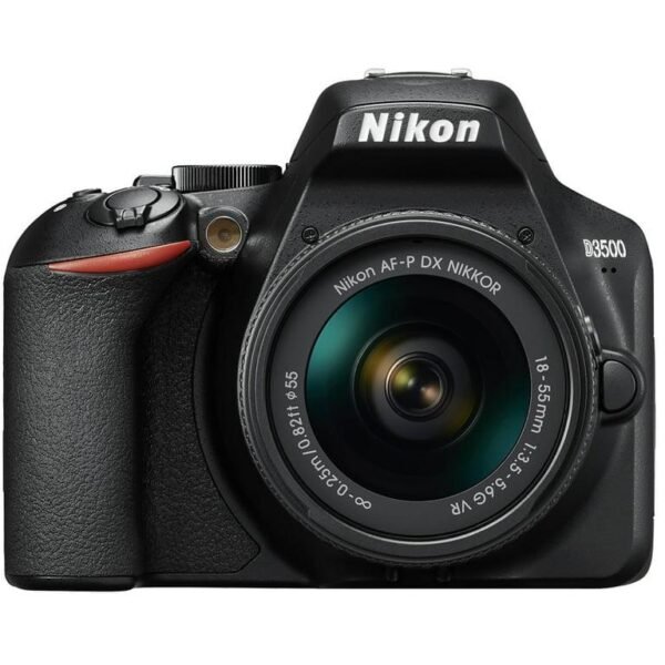 Nikon D3500 W/ AF-P DX Nikkor 18-55mm f/3.5-5.6G VR Black - Image 3