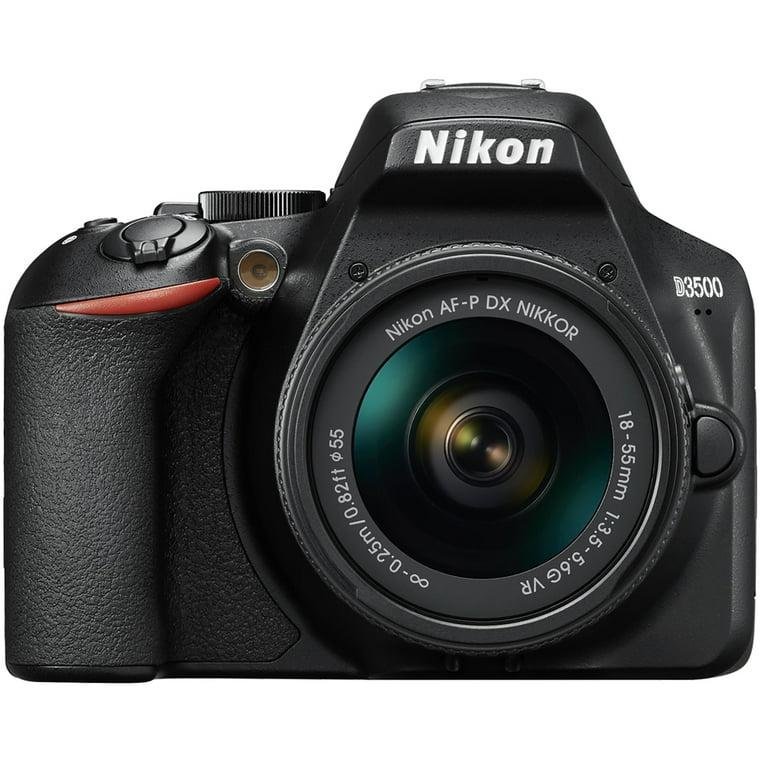 Nikon D3500 W/ AF-P DX Nikkor 18-55mm f/3.5-5.6G VR Black - Image 3
