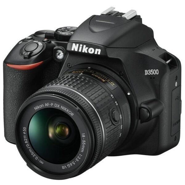 Nikon D3500 W/ AF-P DX Nikkor 18-55mm f/3.5-5.6G VR Black - Image 5