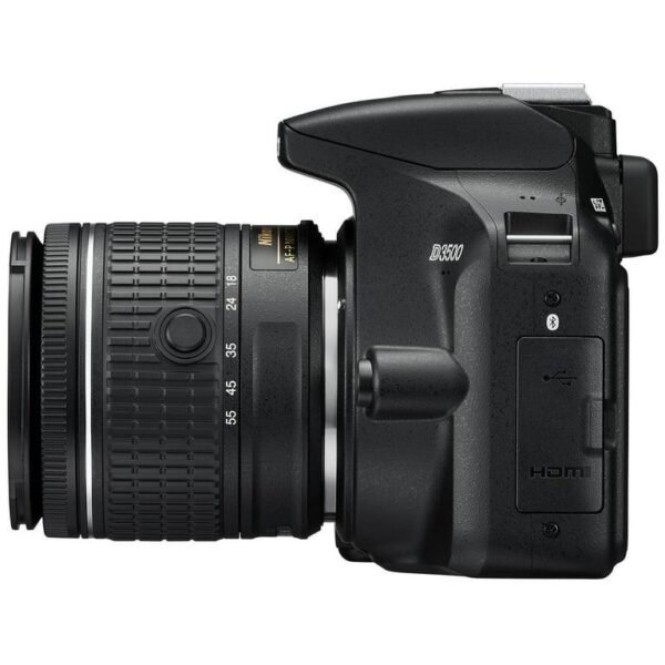 Nikon D3500 W/ AF-P DX Nikkor 18-55mm f/3.5-5.6G VR Black - Image 6