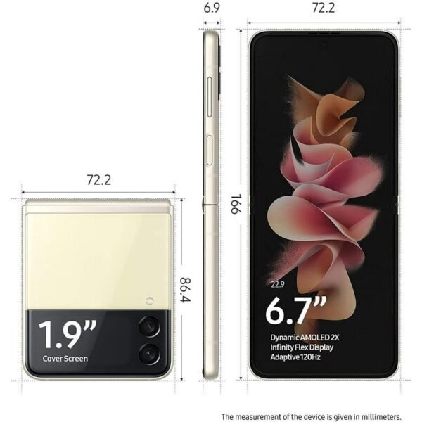 Samsung Galaxy Z Flip 3 5G 128GB (Factory Unlocked) Cellphone - Image 2