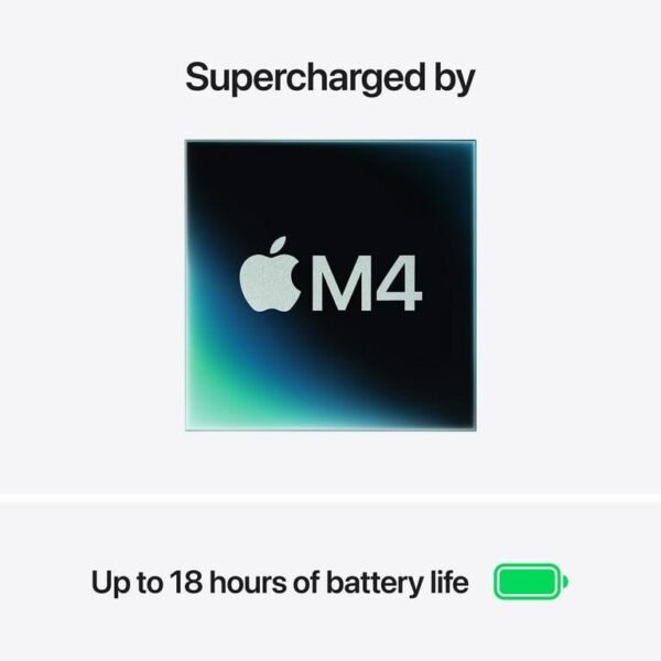 Apple 15" MacBook Air with M4 chip, 10-core CPU / 10-core GPU, 16GB Memory, 256GB SSD - Starlight - Image 8