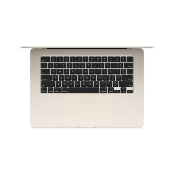 Apple 15" MacBook Air with M4 chip, 10-core CPU / 10-core GPU, 16GB Memory, 256GB SSD - Starlight - Image 6