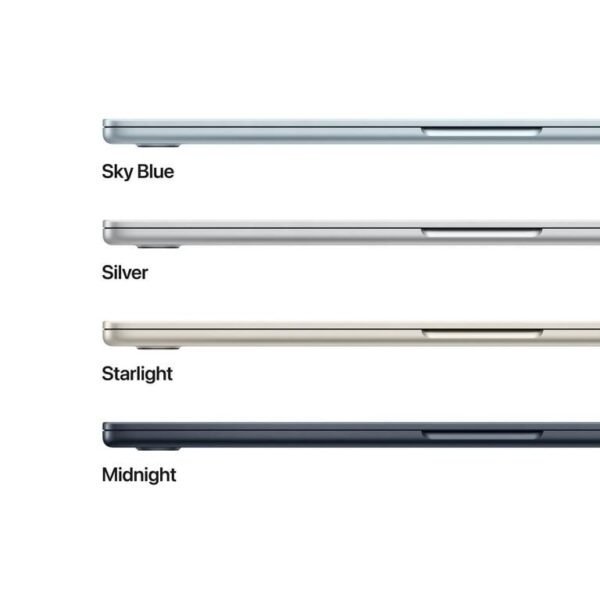 Apple 15" MacBook Air with M4 chip, 10-core CPU / 10-core GPU, 16GB Memory, 256GB SSD - Starlight - Image 5