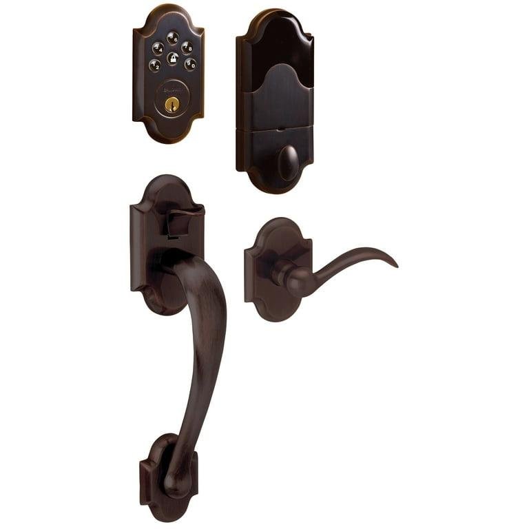Baldwin 8252.Ac1 Boulder Keyless Entry Single Cylinder Electronic Deadbolt - Bronze - Image 2