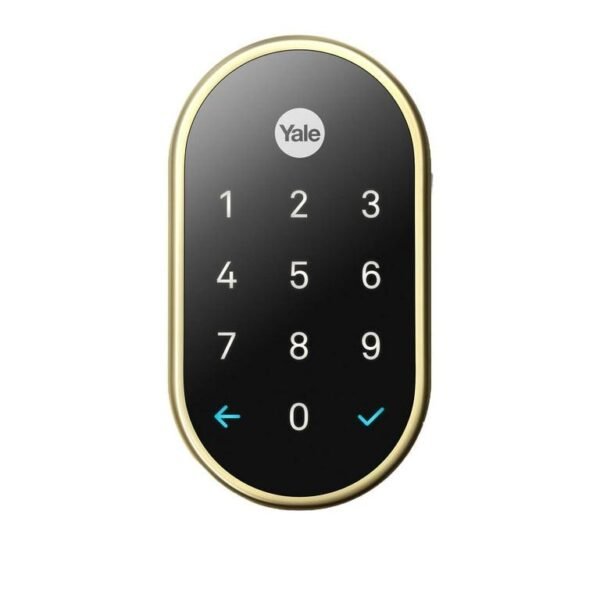 Google Nest × Yale Lock (Polished Brass) with Nest Connect - Image 4