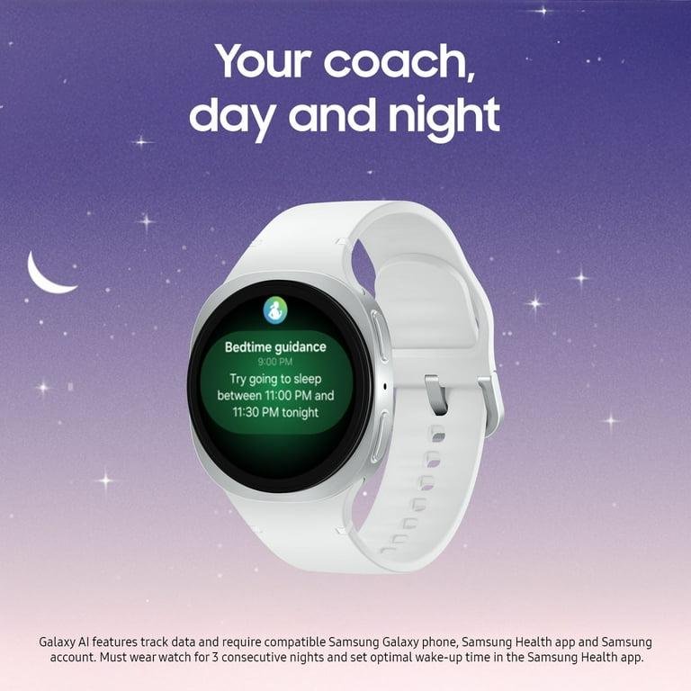 Samsung Galaxy Watch8 40mm Bluetooth Smart Watch, Silver,White Band - Image 12
