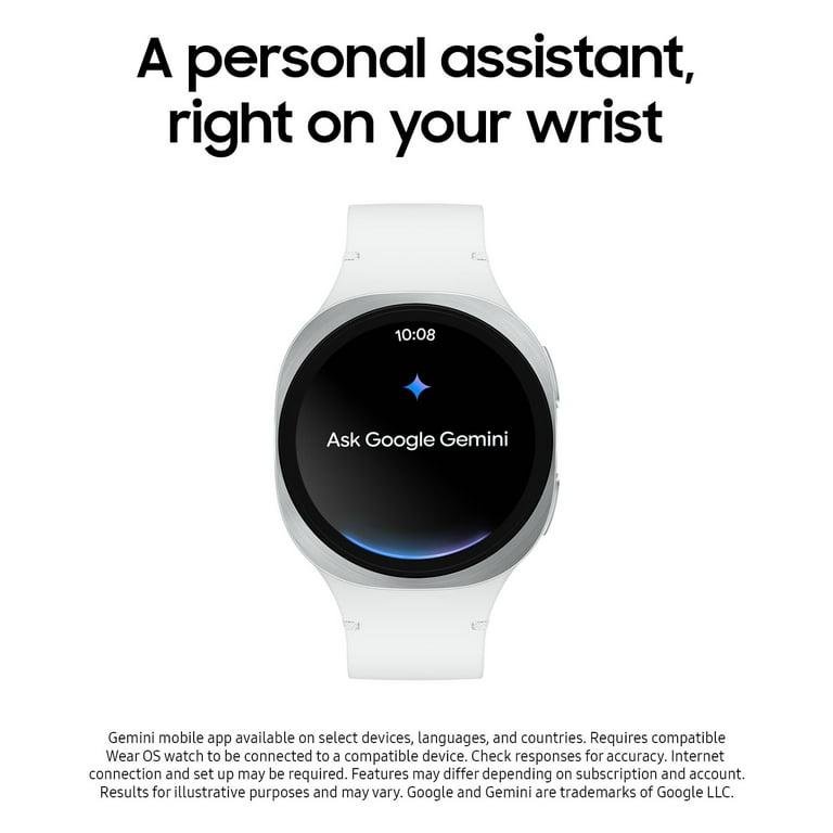 Samsung Galaxy Watch8 40mm Bluetooth Smart Watch, Silver,White Band - Image 7